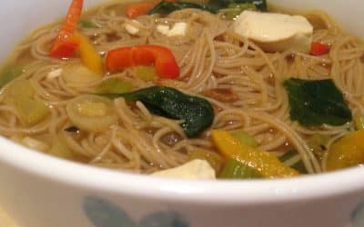 Japanese Style Miso Noodle Soup